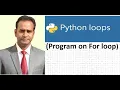 Class 11 IP CS Python Programs on for loop for Practice