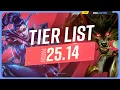 Download Lagu NEW TIER LIST for PATCH 25.14 - League of Legends