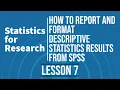 Statistics for Research - L7