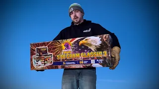 LIGHTING A BOX OF 500G CLASSICS BY PHANTOM FIREWORKS