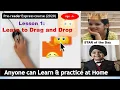 Lesson-1 to Drag and Drop in Pre-reader Express-2020 Code org Lesson-1