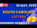 South Carolina Midday Lottery Results For - 30 May 2025