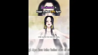 Boa Hancock Is Happy To Meet Luffy Again Onepiece Hancock Luffy Anime 