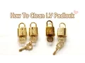 How to clean Louis Vuitton Padlock How do I clean LV Padlock Review