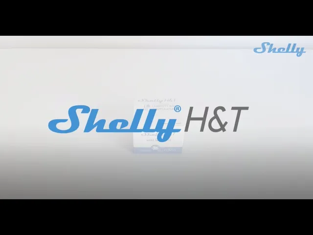 Sensore di umidità e temperatura a batteria bianco Shelly H&T - 262252