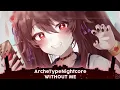 【Nightcore】Without Me (Lyrics) \\ Dayseeker