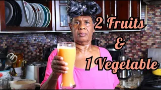 I Used 2 Fruits and 1 Vegetable to Make this Juice