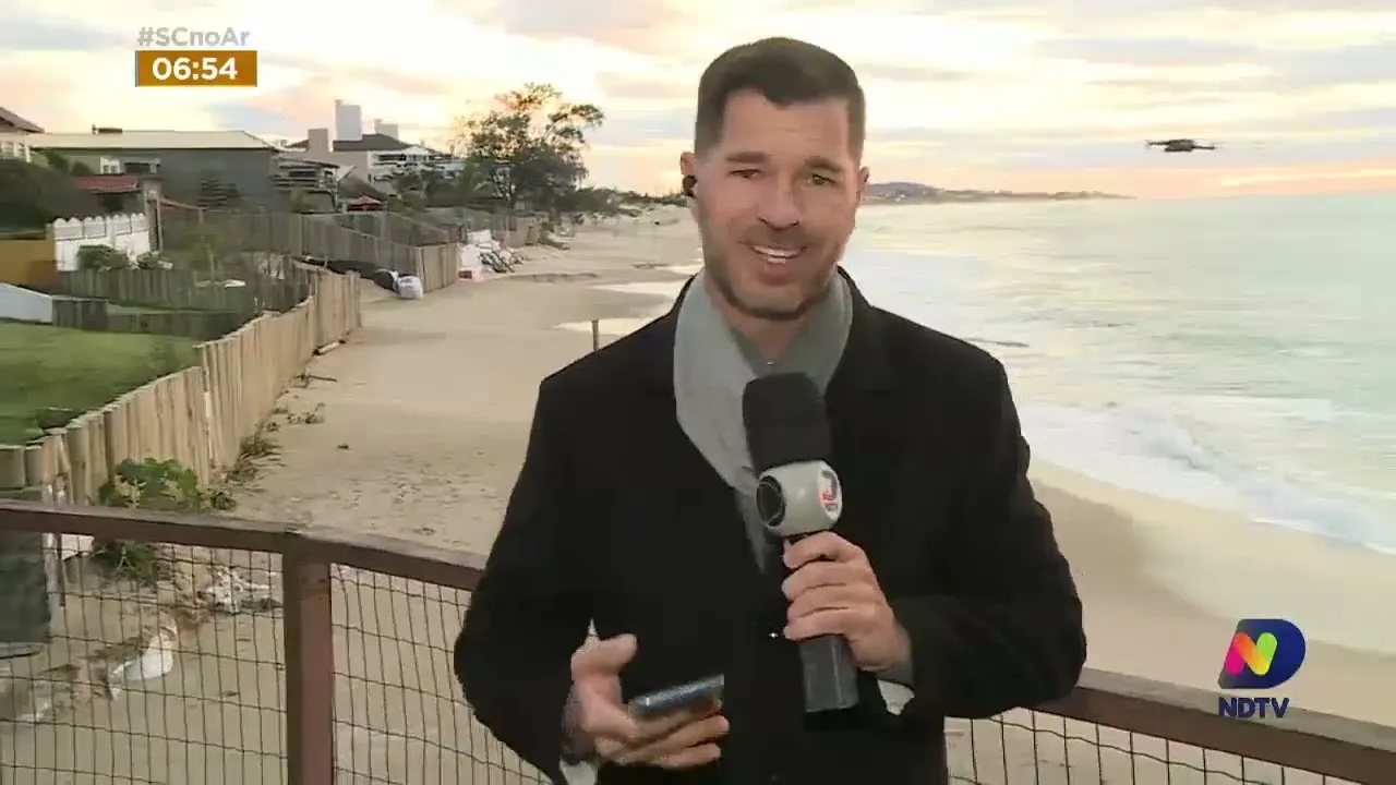 Avanço do mar e tempestade subtropical preocupam moradores da Capital