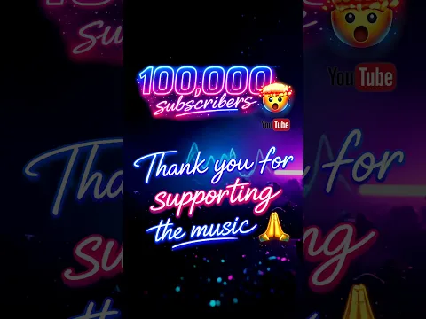 100,000 Subscribers 🤯 Thank You!