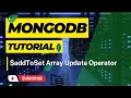addToSet Array update operator in mongodb Array Filter Update MongoDB Tutorial Hindi