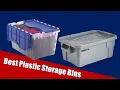 Plastic Storage Bins Top 5 Best Plastic Storage Bins Reviews