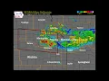 August 15 2019 Severe Weather Event Radar Loop