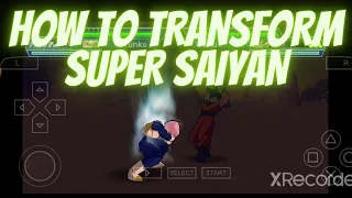 How to transform into Super Saiyan Shin Budokai 2 Super Saiyan Trunks