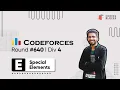 Codeforces Round 1352 E Special Elements Competitive Coding Coding Blocks