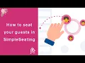 How to seat your guests in SimpleSeating iOS
