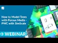 How to Model Trees with Porous Media Pedestrian Wind Comfort with SimScale