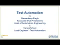 Test Automation Training Session by QA InfoTech