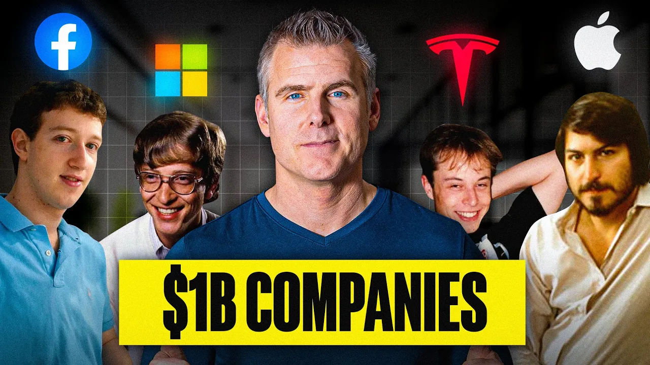 Outline Video The only 4 skills you need to build a $1B company…