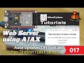017 - ESP32 MicroPython DHT Values Auto Updates using AJAX
