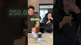 Yang bisa ambil sedotan dapet uangnya!!!