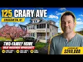 Binghamton NY Duplex for Sale 2 Family Home Tour Great Investment - 249K