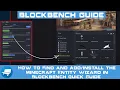 How to Find and the Minecraft Entity Wizard in Blockbench Quick Guide