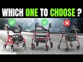 9 BEST Foldable ROLLATOR WALKERS with SEAT for Seniors 2026 Lightweight Wheeled for Elderly