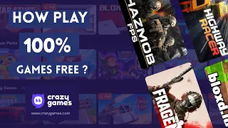 Play 1000 Free Games Online Without Download CrazyGames com Tutorial 2025