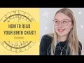 How to read your BIRTH CHART the basics