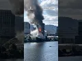 Historic 116-year-old Centennial Mills warehouse destroyed Portland Oregon