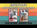 1984 Topps Most Expensive eBay Sales Baseball Cards January 2026