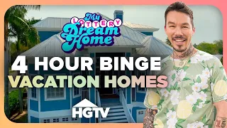 Binge 4 Hours of Stunning Vacation Homes My Lottery Dream Home HGTV
