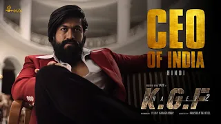 ceo of india scene hindi kgf chapter 2 yash raveena tandon prashanth neel hombale films