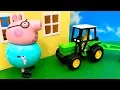 Lagu Świnka Peppa ☺ Hejjjj co robi tu ten traktor ☺ Bajka dla dzieci PO POLSKU