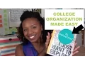 How To Get Organized In College Huge Announcement