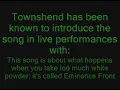 The Who - Eminence Front ( lyrics on screen)