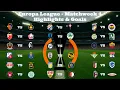 Europa League - Highlights and Goals - Matchweek 4