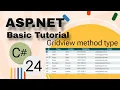 Gridview bind in asp net c GridView Control in ASP Net Asp net Grid Bind Database Table