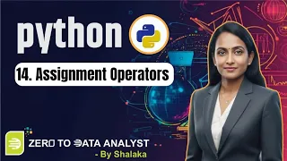 Assignment Operator in Python - Step By Step Tutorial