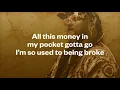 Teddy Swims - Broke (feat. Thomas Rhett) [Official Lyric Video]