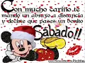 Feliz Sabado - mensaje GIF
