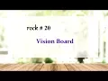 Motivational Quotes - Vision Board rock