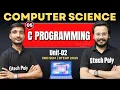 C Programming Unit-02 P-01 CSE 3rd Sem By Ujjwal Sir BTEUP 2025