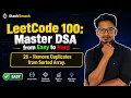 LeetCode 26 Solved Remove Duplicates from Sorted Array Two Pointers Explained Java Solution