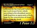 1 Peter Chapter 1 - Bible Book 60