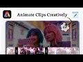 How to convert a to a GIF in Adobe Express Motion Fun