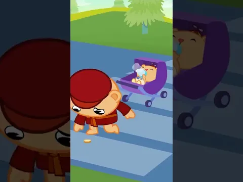 Pop notices a coin...