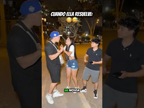 Cuando ella resuelve!!! 😜🤣😅 #shorts #humor #comedia #usa #funny