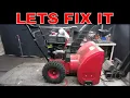 Lets Fix a 40 snowblower From a Garage Sale
