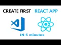 Build Your First React App Using VS Code in 5 Minutes